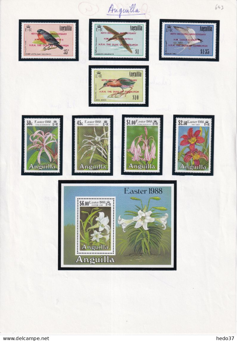 Anguilla - Collection Vendue Page Par Page - Neufs ** Sans Charnière - TB - Anguilla (1968-...)