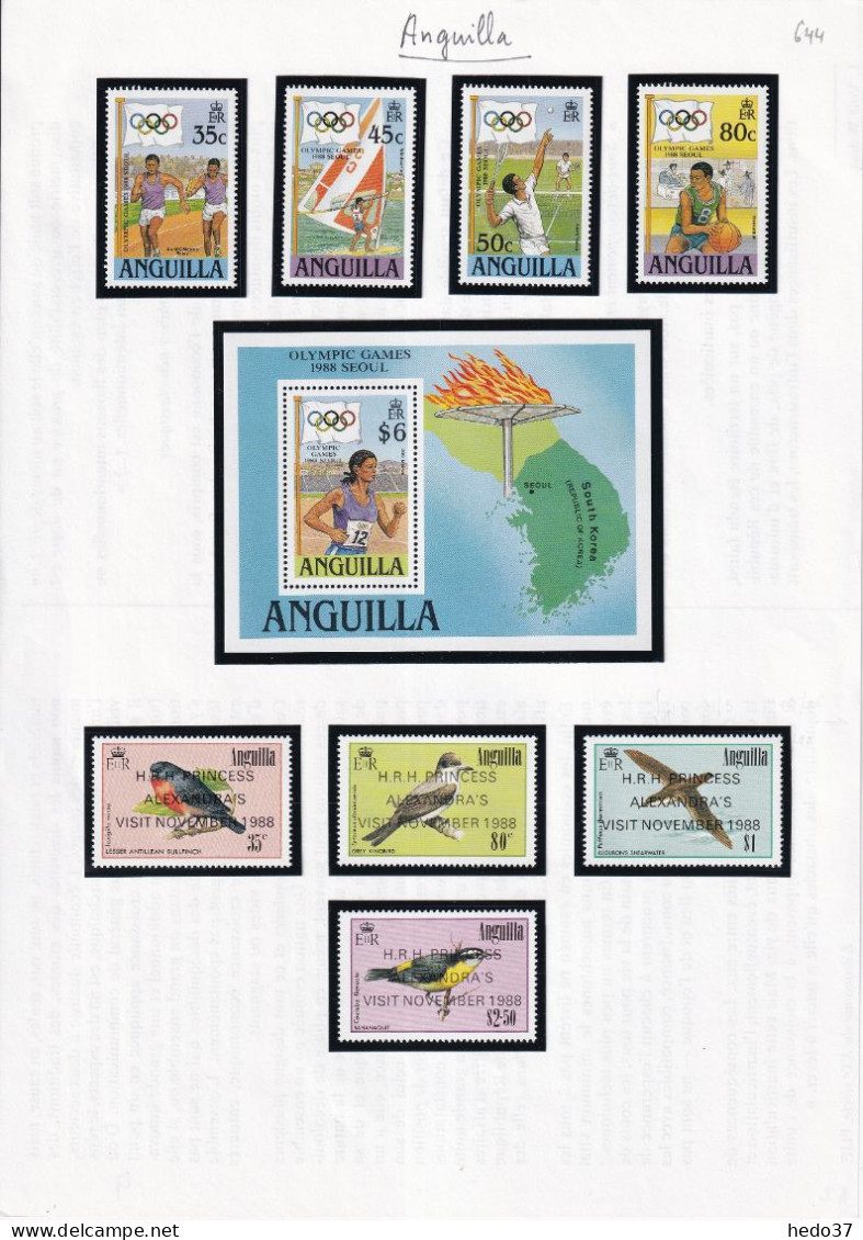 Anguilla - Collection Vendue Page Par Page - Neufs ** Sans Charnière - TB - Anguilla (1968-...)