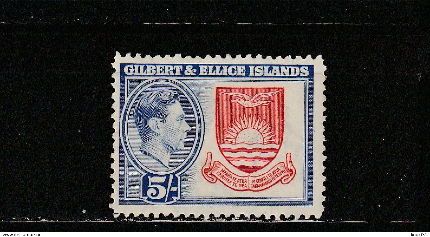Gilbert Et Ellice YT 49 ** : George VI , Armoiries - 1939 - Gilbert & Ellice Islands (...-1979)