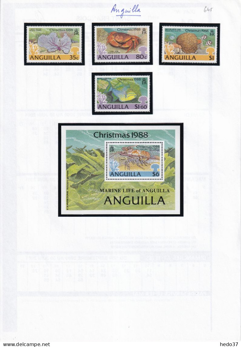 Anguilla - Collection Vendue Page Par Page - Neufs ** Sans Charnière - TB - Anguilla (1968-...)