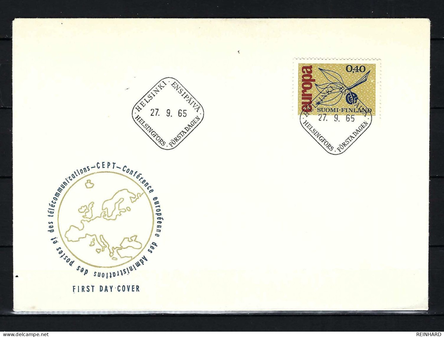 FINNLAND FDC Mit Europamarke 1965 - Siehe Bild - FDC