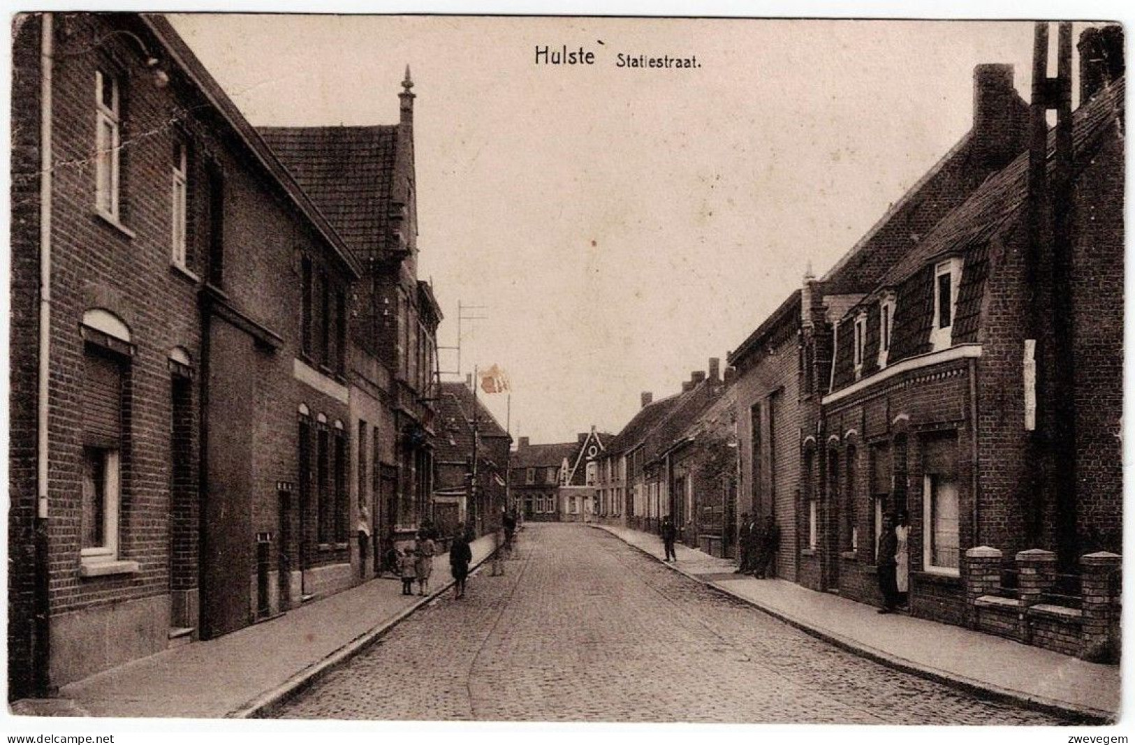 HULSTE - Statiestraat - Harelbeke