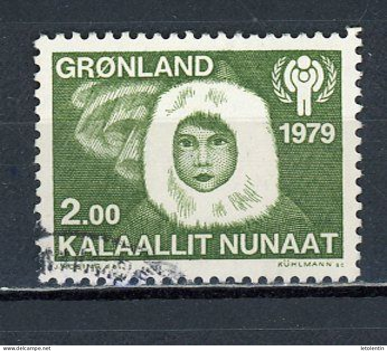 GROENLAND - ANNÉE DE L'ENFANT - N° Yvert 106 Obli. - Used Stamps