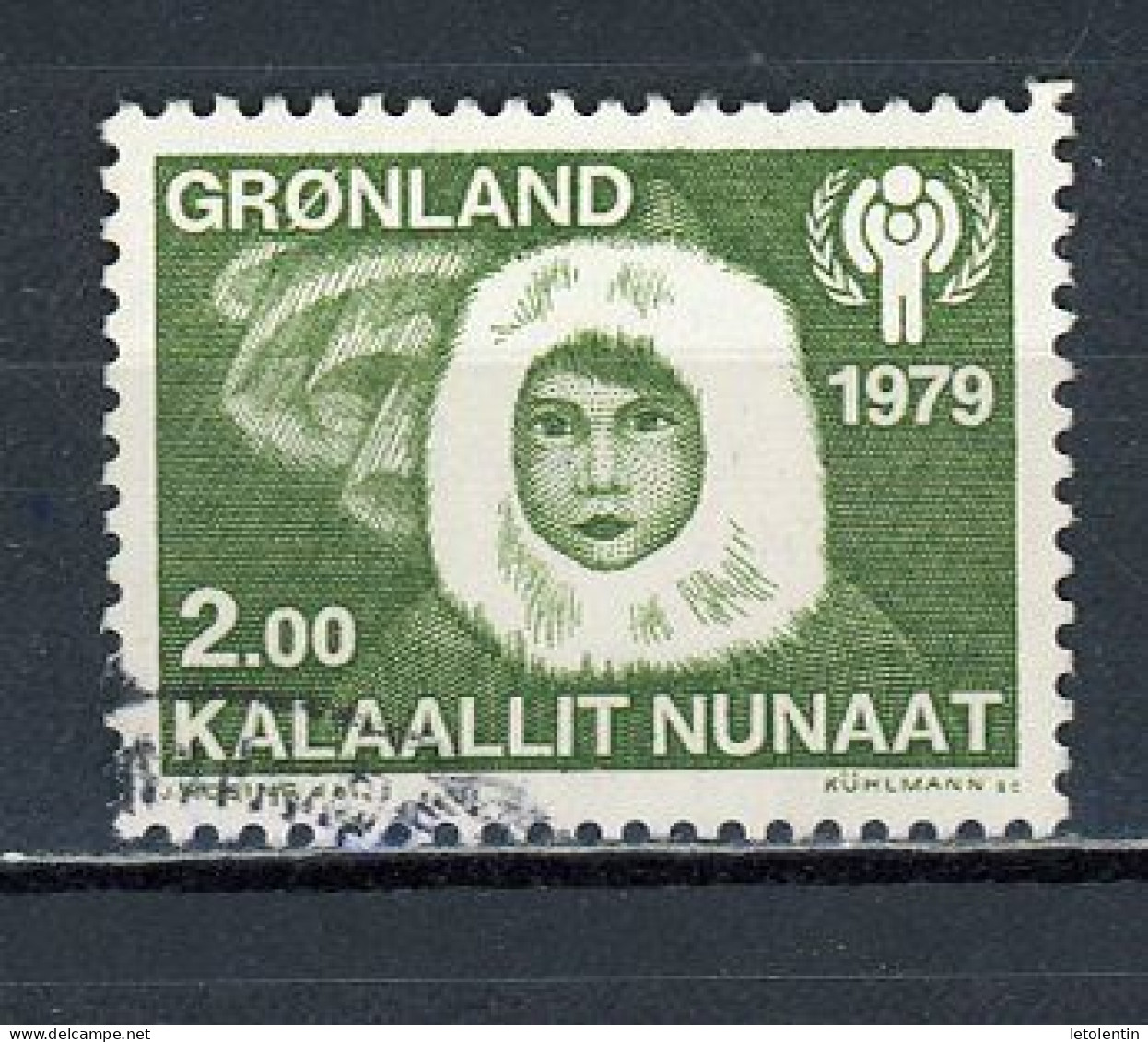 GROENLAND - ANNÉE DE L'ENFANT - N° Yvert 106 Obli. - Usati