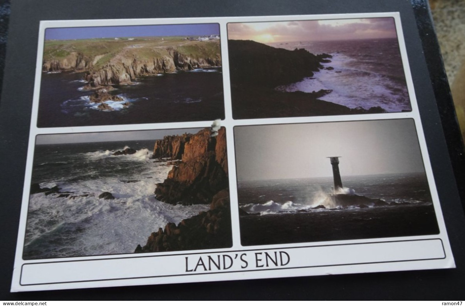 Cornwall - Land's End Moods - Viewed From The Air And From The Land.  Dramatic Cornish Scenery - Land's End