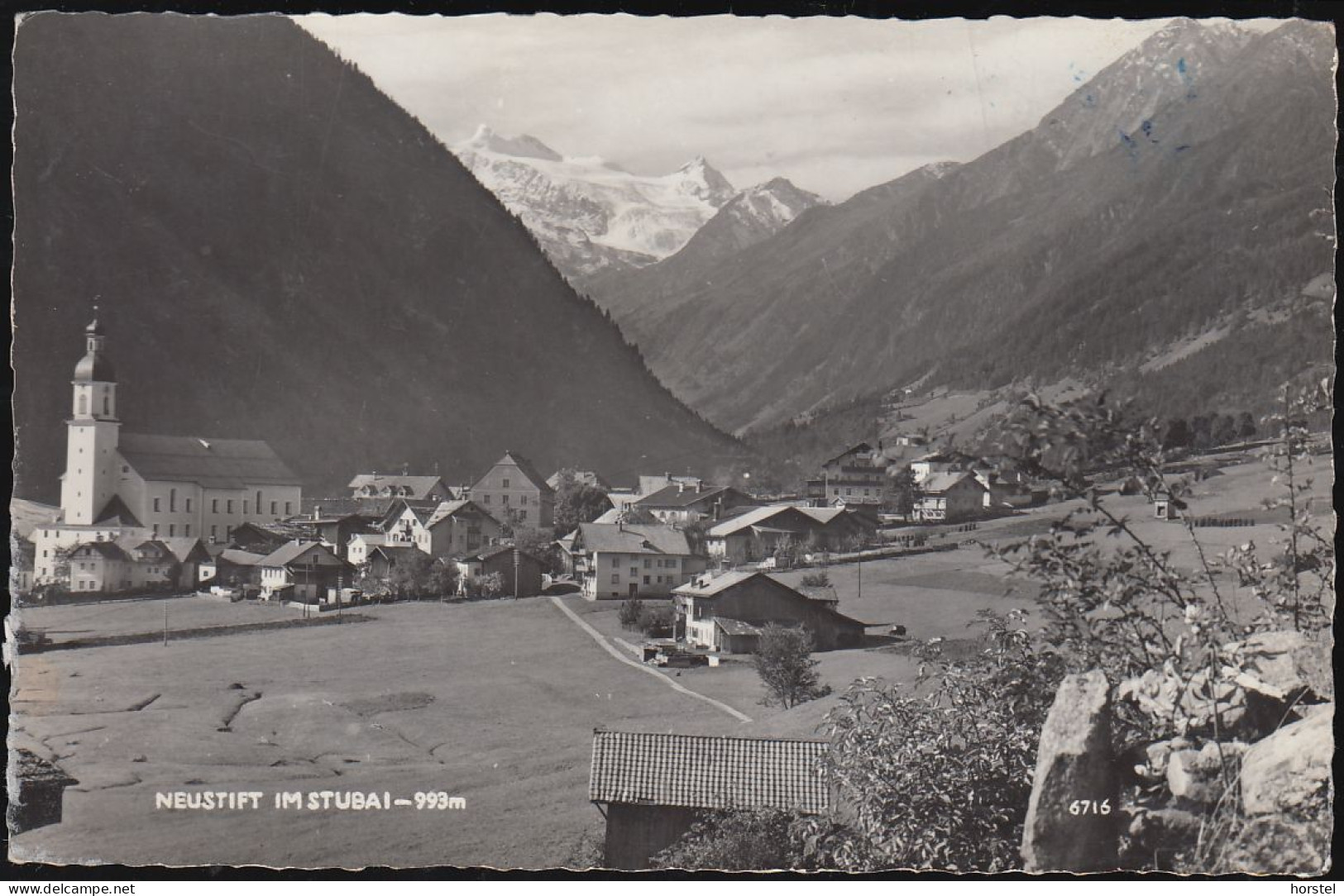 Austria - 6167 Neustift Im Stubaital - Alte Ortsansicht Von 1957 - Ortsmitte - Nice Stamp - Neustift Im Stubaital