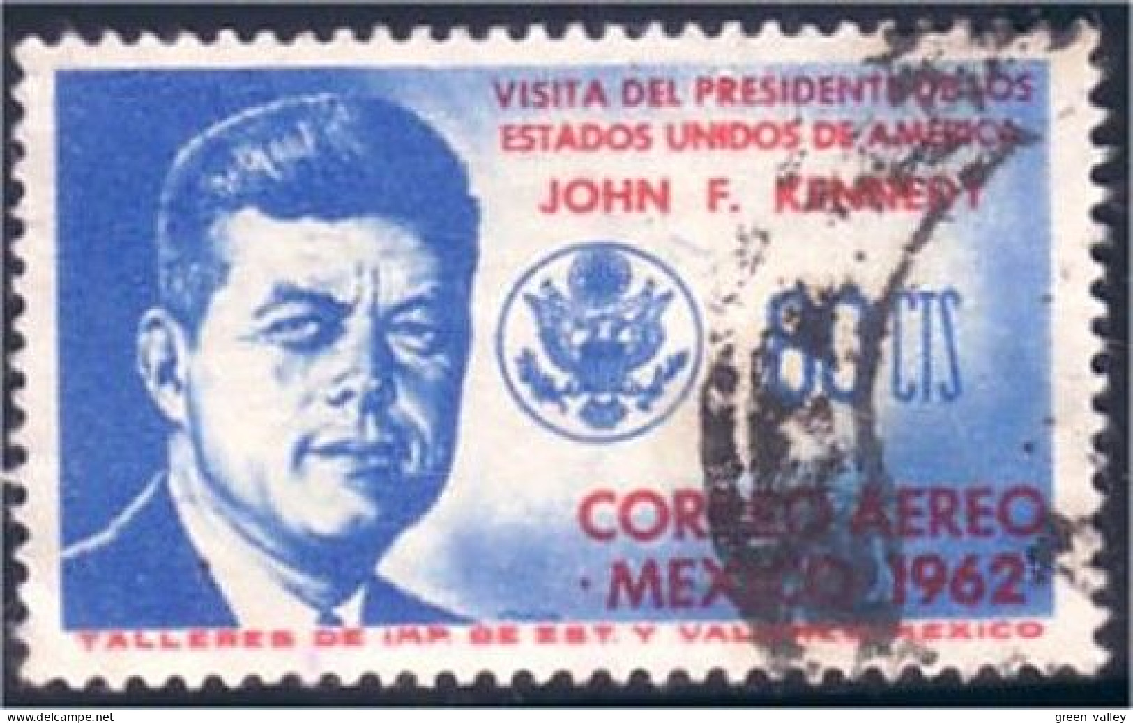 608 Mexico Kennedy (MEX-4) - Kennedy (John F.)