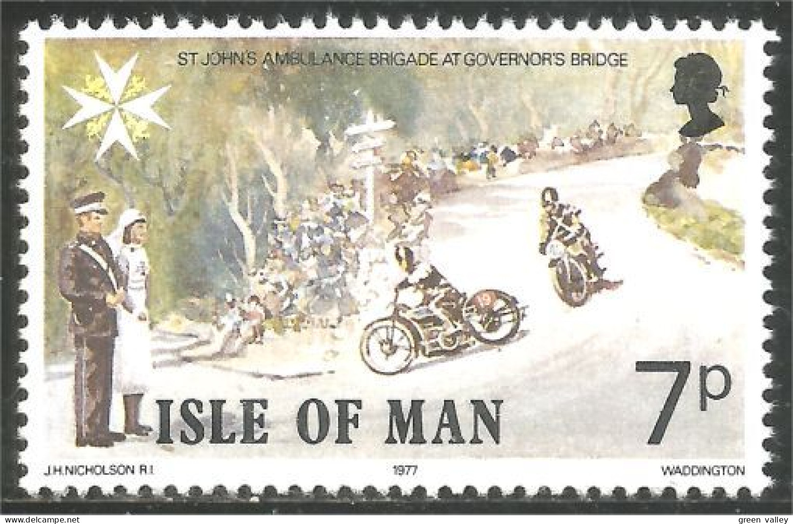590 Man Moto Motorcycle Ambulance Brigade (MAN-103b) - Motorbikes