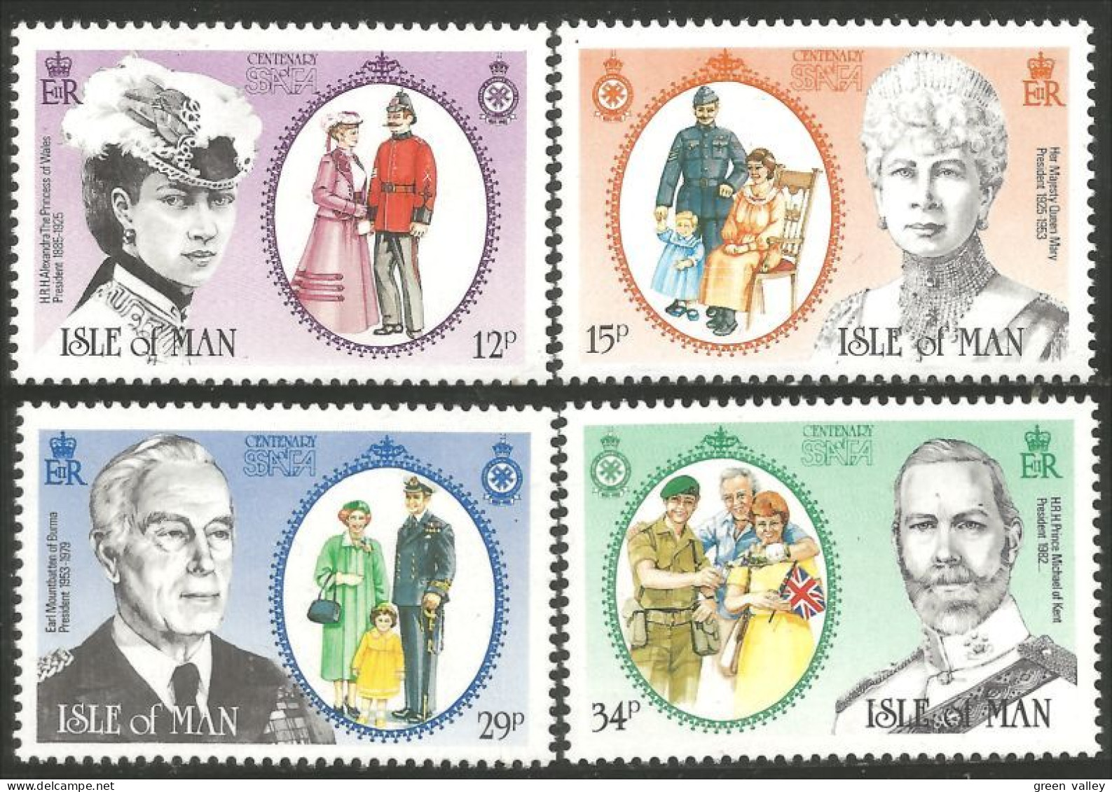 590 Man Queens MNH ** Neuf SC (MAN-97) - Isle Of Man