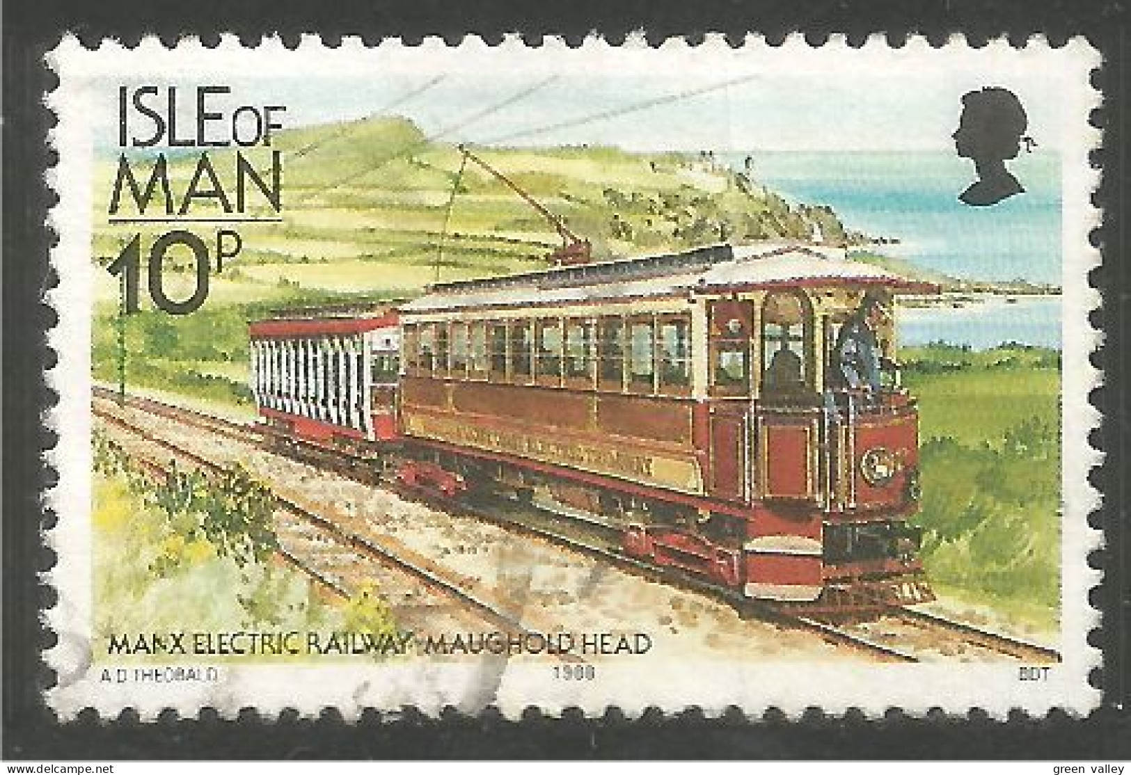 590 Man Manx Electric Railway Train Locomotive électrique Tramway (MAN-85) - Isle Of Man