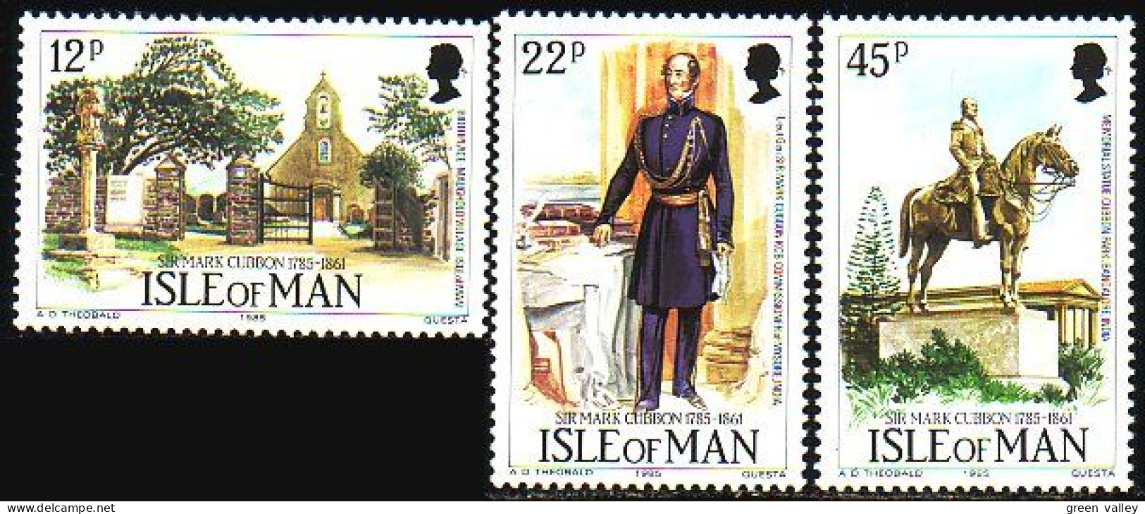 590 Man Mark Curbon MNH ** Neuf SC (MAN-39) - Isle Of Man