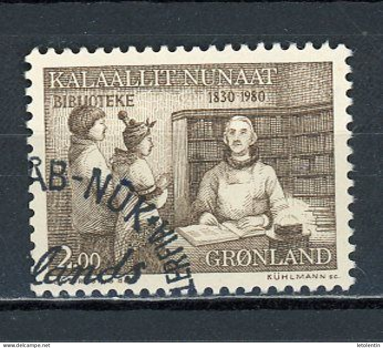 GROENLAND - BIBLIOTHÈQUE - N° Yvert 111 Obli. - Used Stamps