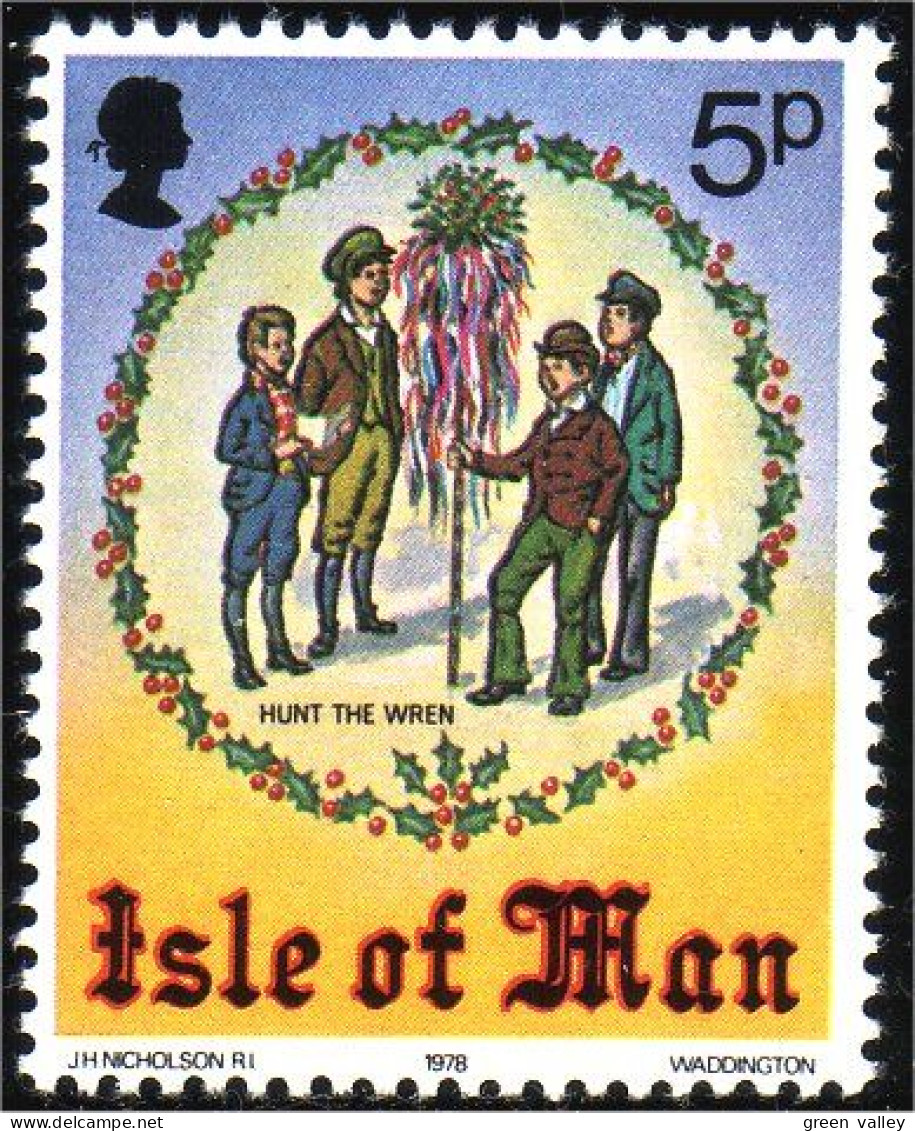 590 Man Noel Christmas 1978 MNH ** Neuf SC (MAN-24a) - Man (Insel)