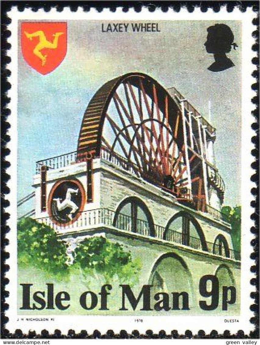 590 Man Roue Laxley Wheel MNH ** Neuf SC (MAN-15) - Man (Insel)