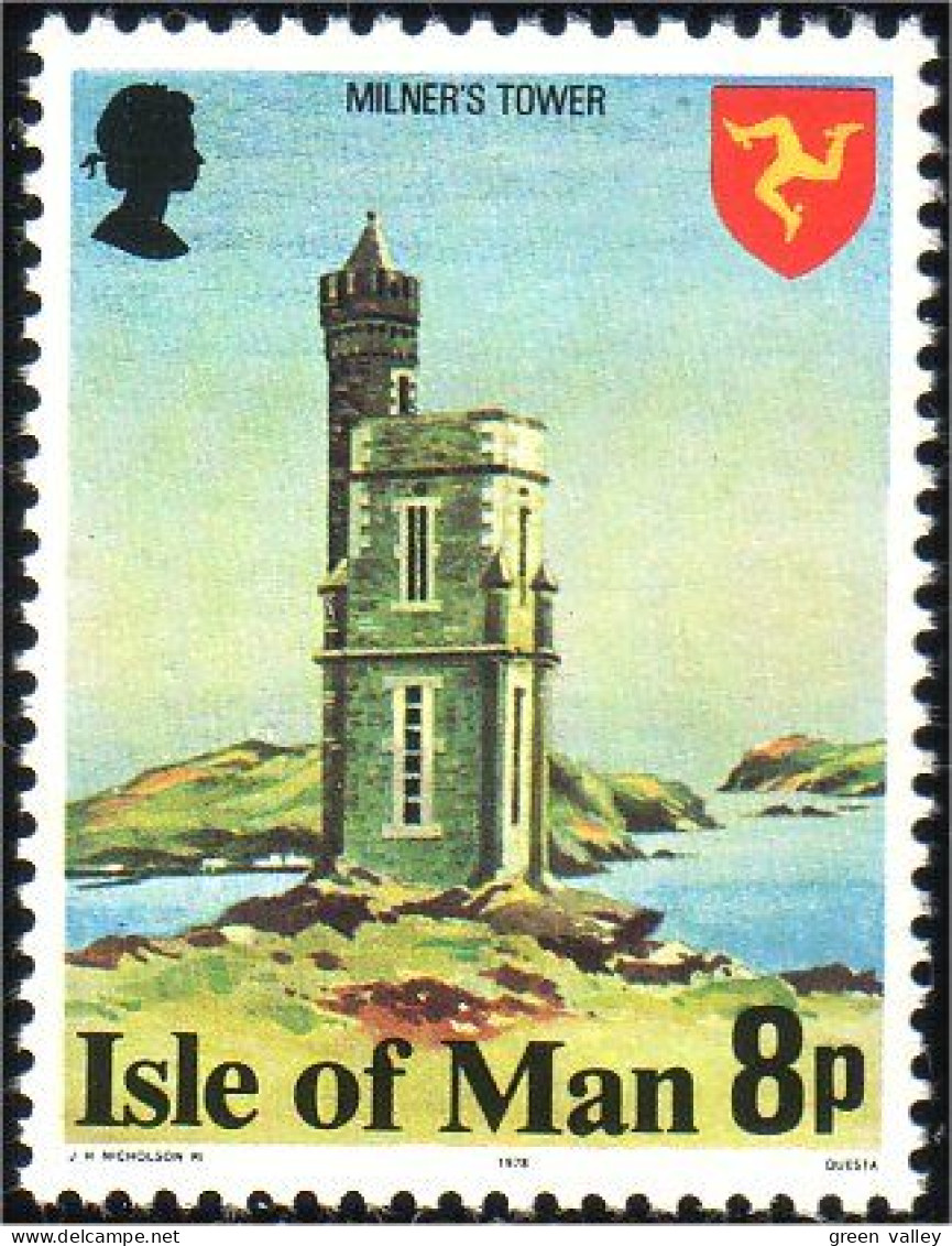 590 Man Tour De Milners Towers MNH ** Neuf SC (MAN-14) - Man (Ile De)