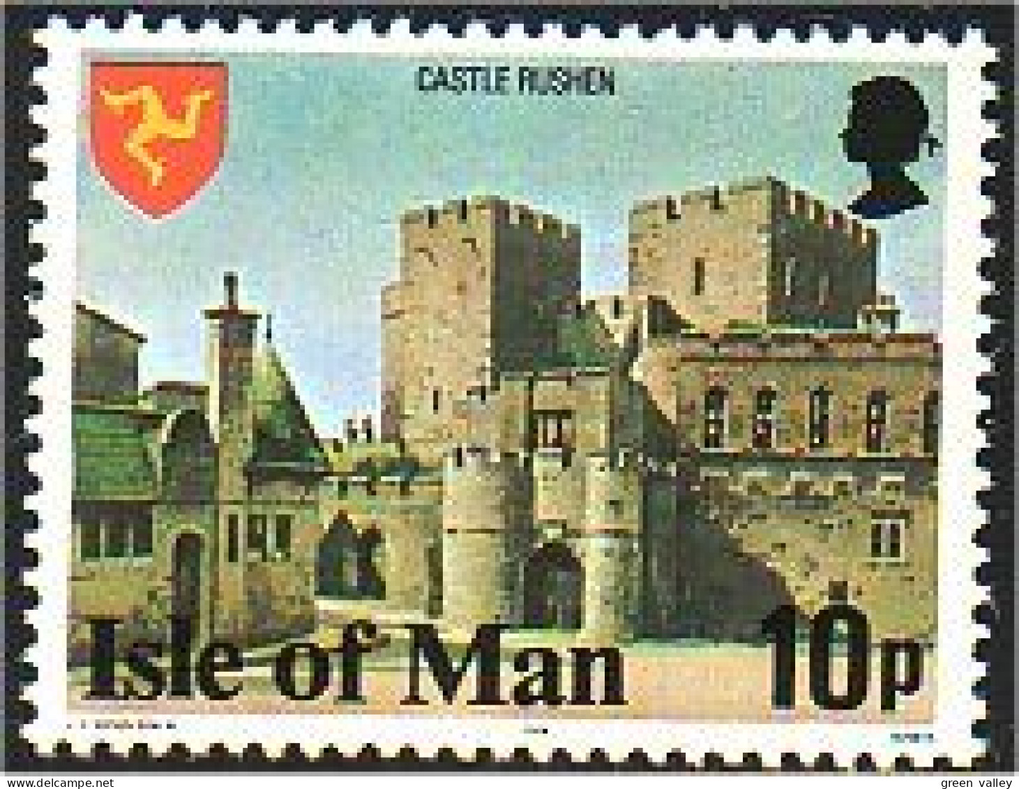 590 Man Chateau Rushen Castle MNH ** Neuf SC (MAN-16) - Man (Insel)