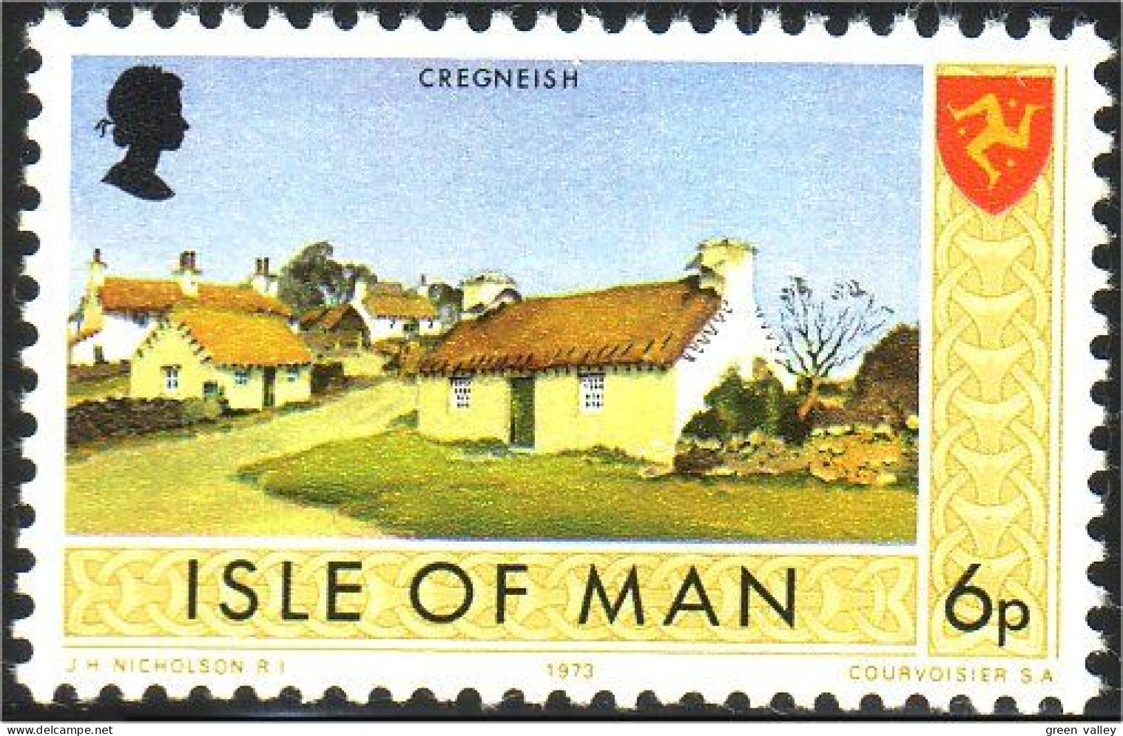 590 Man 6p Creigneish Seems No Gum (MAN-5) - Isle Of Man