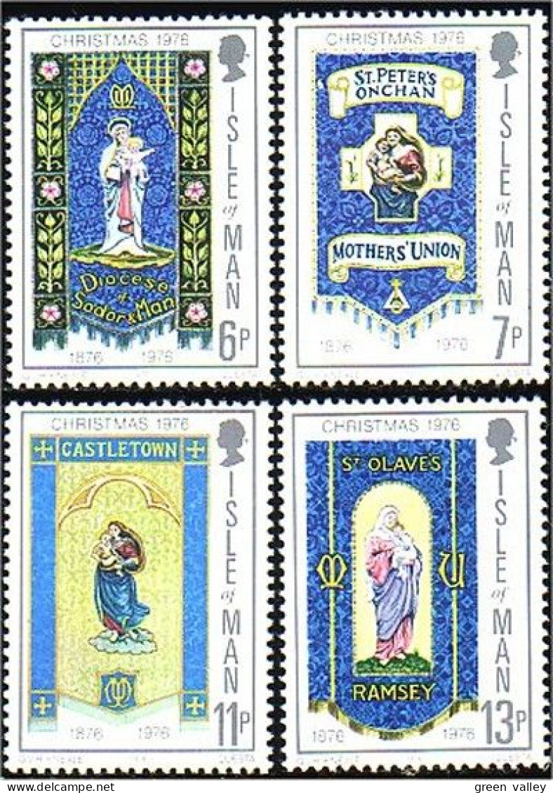 590 Man Noel Christmas 1976 MNH ** Neuf SC (MAN-9a) - Man (Ile De)