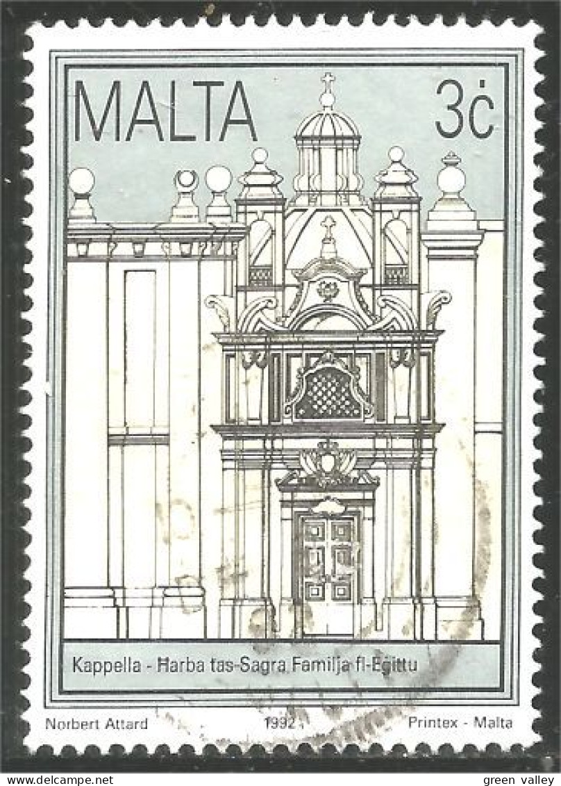 589 Malta Malte Architecture Eglise Church (MLT-195a) - Iglesias Y Catedrales