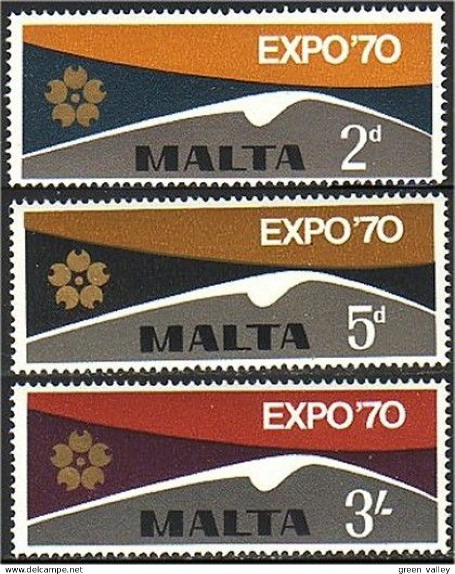 589 Malta Malte Expo 70 Montreal MNH ** Neuf SC (MLT-124) - Malte