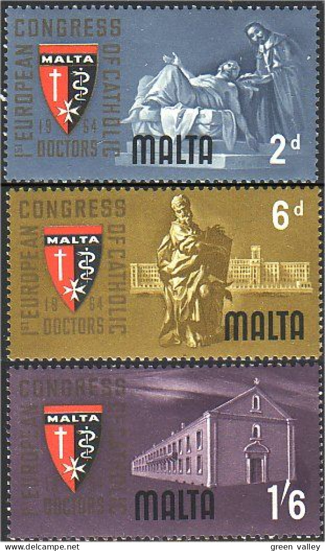 589 Malta Malte Catholic Doctors MNH ** Neuf SC (MLT-110) - Médecine