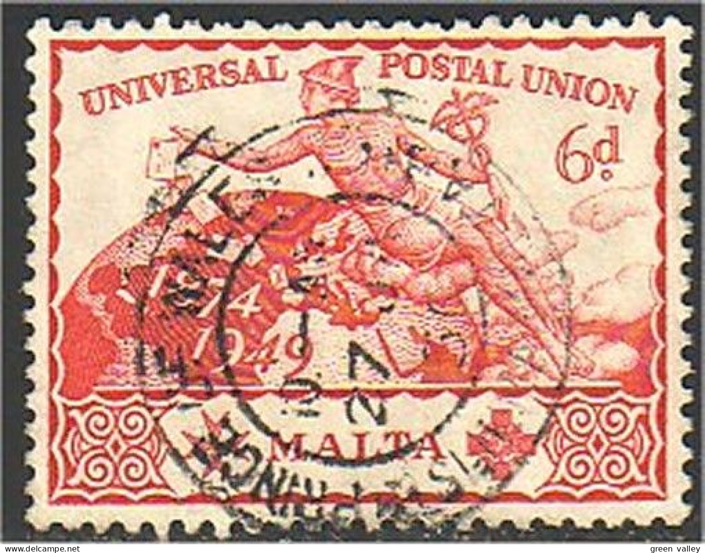 589 Malta Malte 6d UPU (MLT-66) - U.P.U.