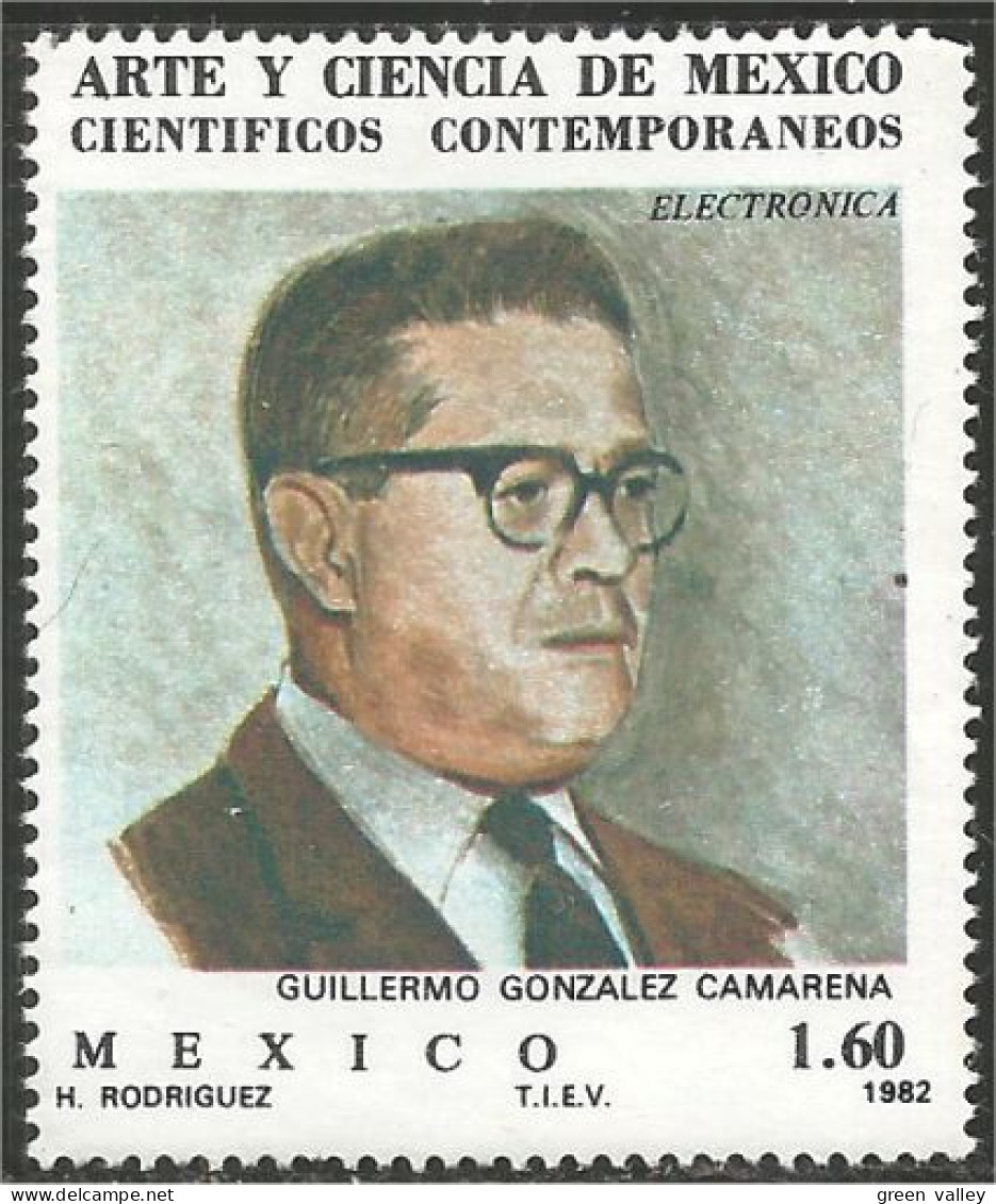 608 Mexico Guillermo Camarena Electroniqcs Electronique MNH ** Neuf SC (MEX-351d) - Informatik