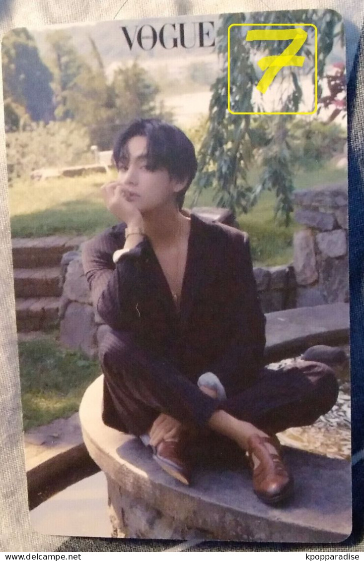 Photocard K POP au choix    BTS  Vogue  V