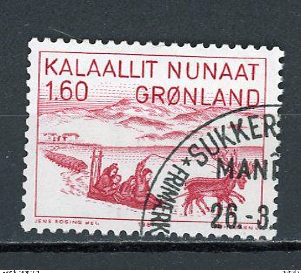 GROENLAND - CONTE LÉGENDAIRE - N° Yvert 116 Obli. - Used Stamps