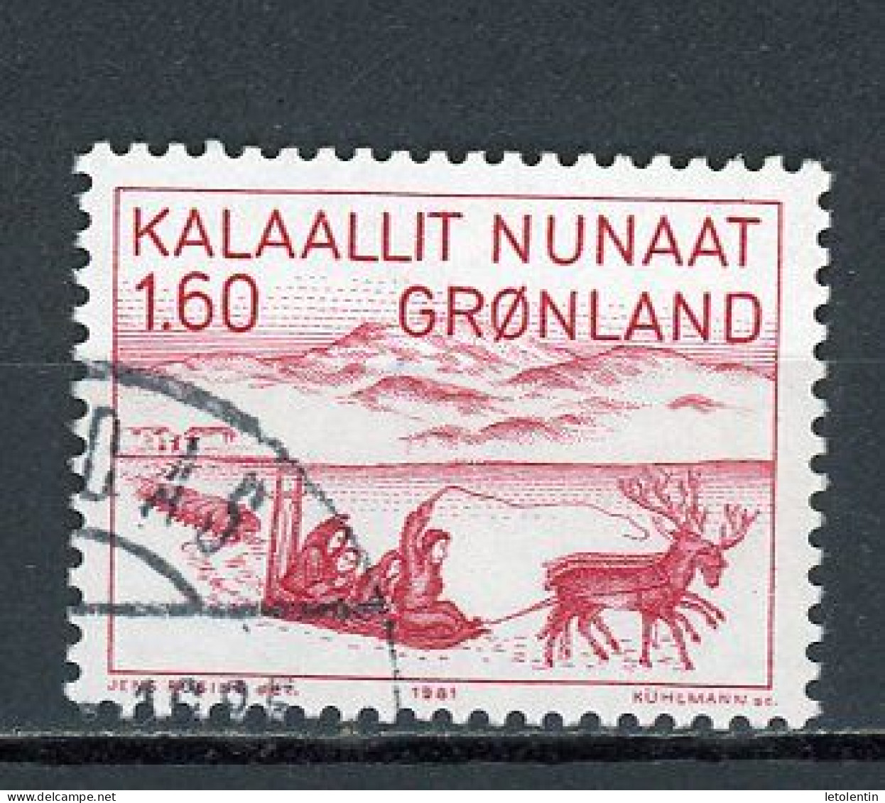 GROENLAND - CONTE LÉGENDAIRE - N° Yvert 116 Obli. - Used Stamps