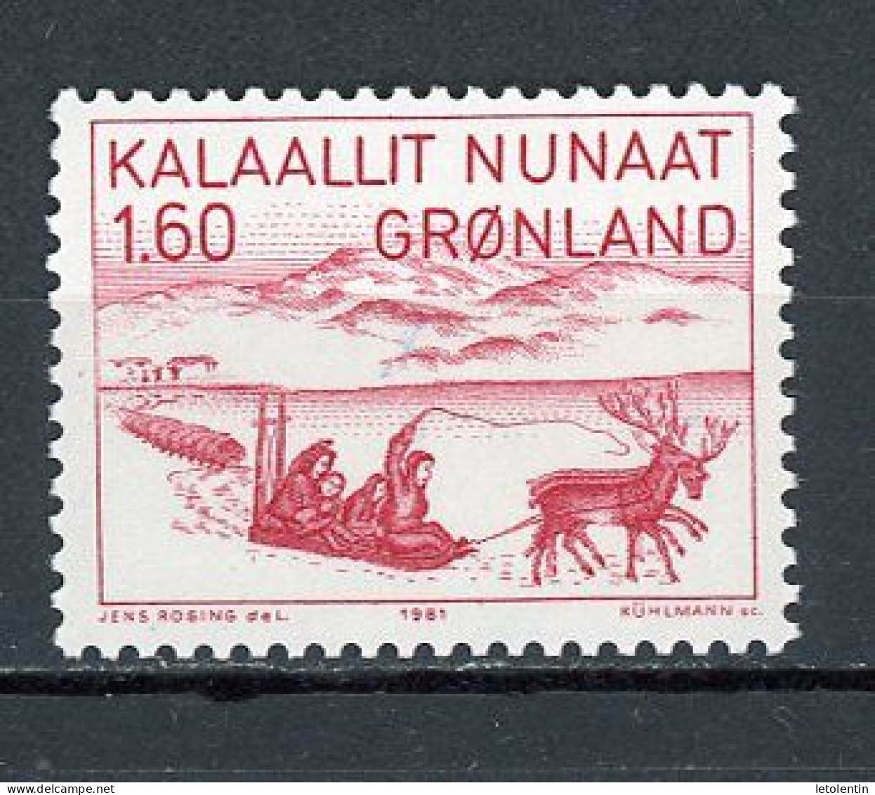GROENLAND - CONTE LÉGENDAIRE - N° Yvert 116 ** - Unused Stamps