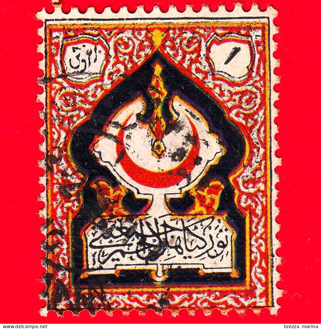 TURCHIA - Usato - 1926 - Croce Rossa - Mezzaluna Rossa - Charity Stamps - 1 - Used Stamps