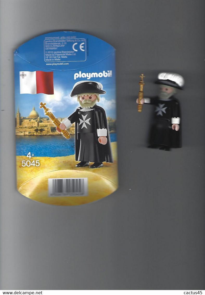 Playmobil Chevalier De Malte RARE Car Vendu Uniquement à MALTE - Playmobil