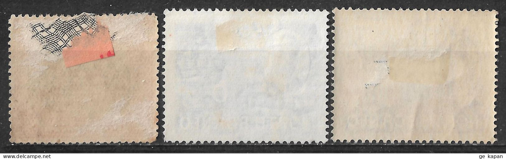 1909-1961 NORTH BORNEO 3 USED STAMPS (Michel # 130,283,313) - Bornéo Du Nord (...-1963)