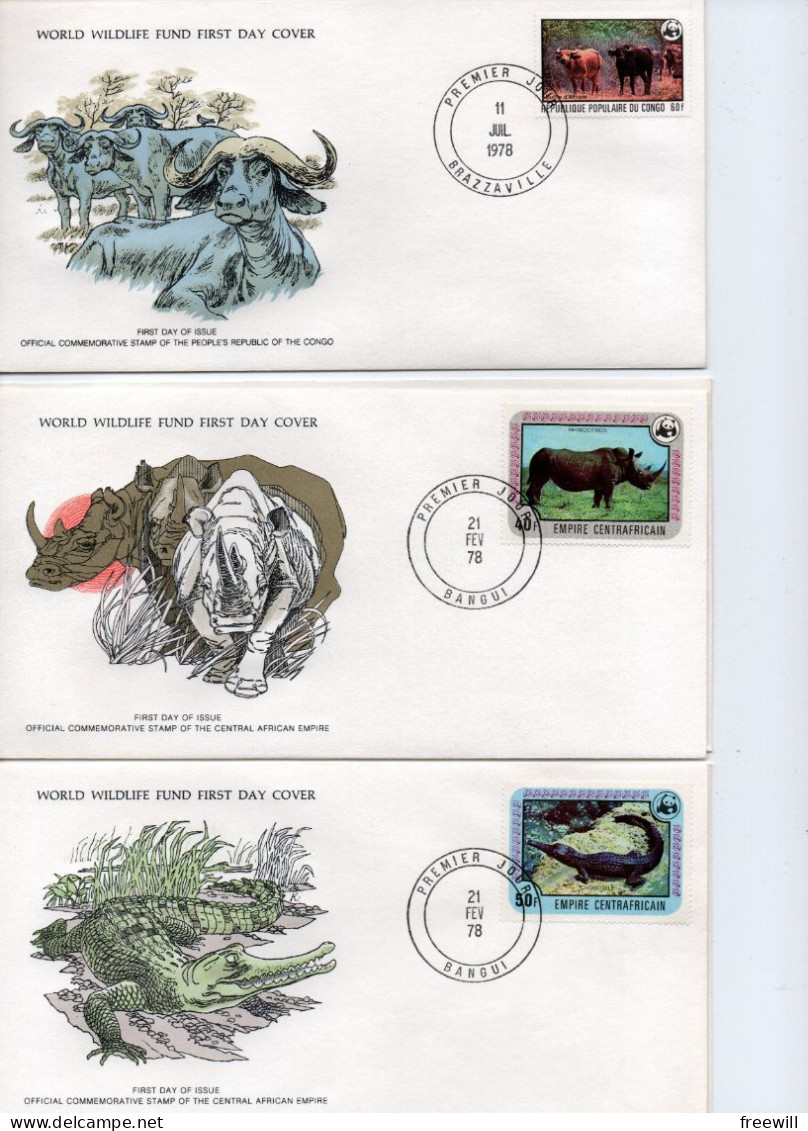 World Wildlife Fund XXX 1978-1979 FDC - FDC