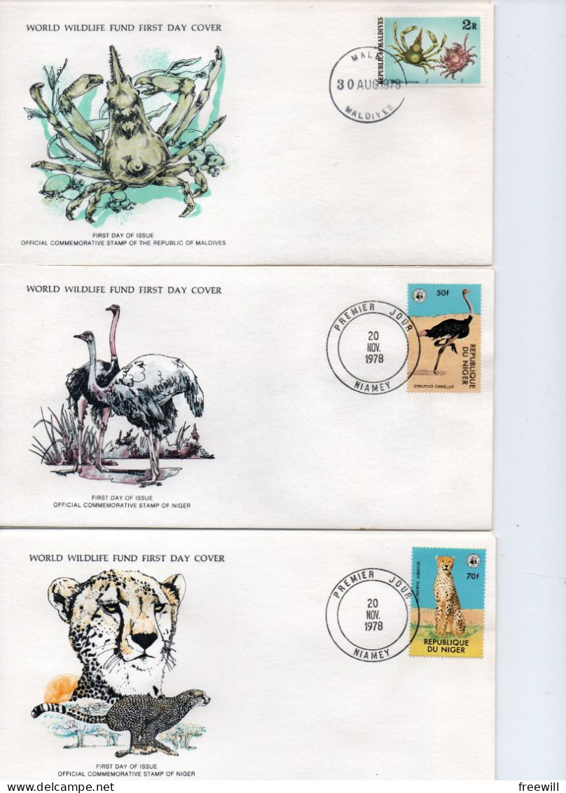 World Wildlife Fund XXX 1978-1979 FDC - FDC