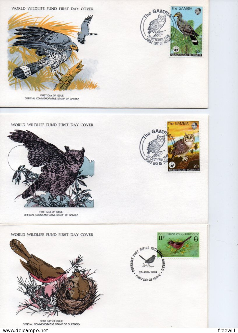 World Wildlife fund XXX 1978-1979 FDC