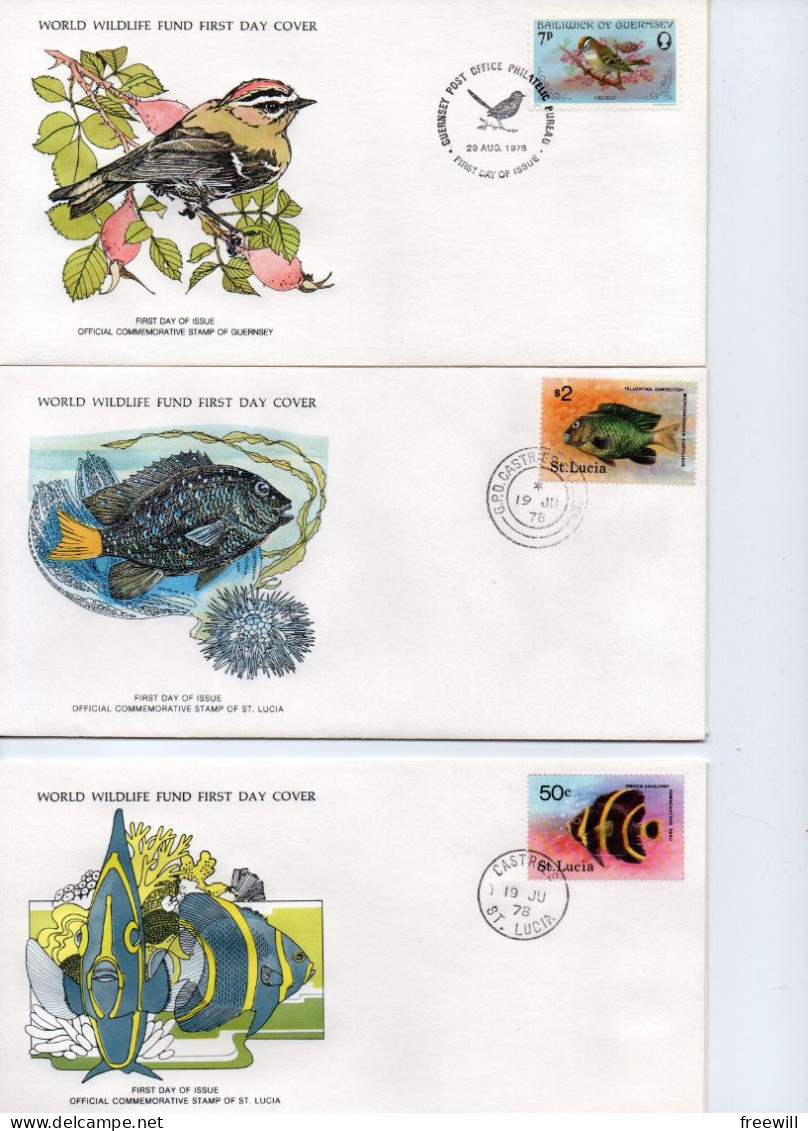 World Wildlife fund XXX 1978-1979 FDC