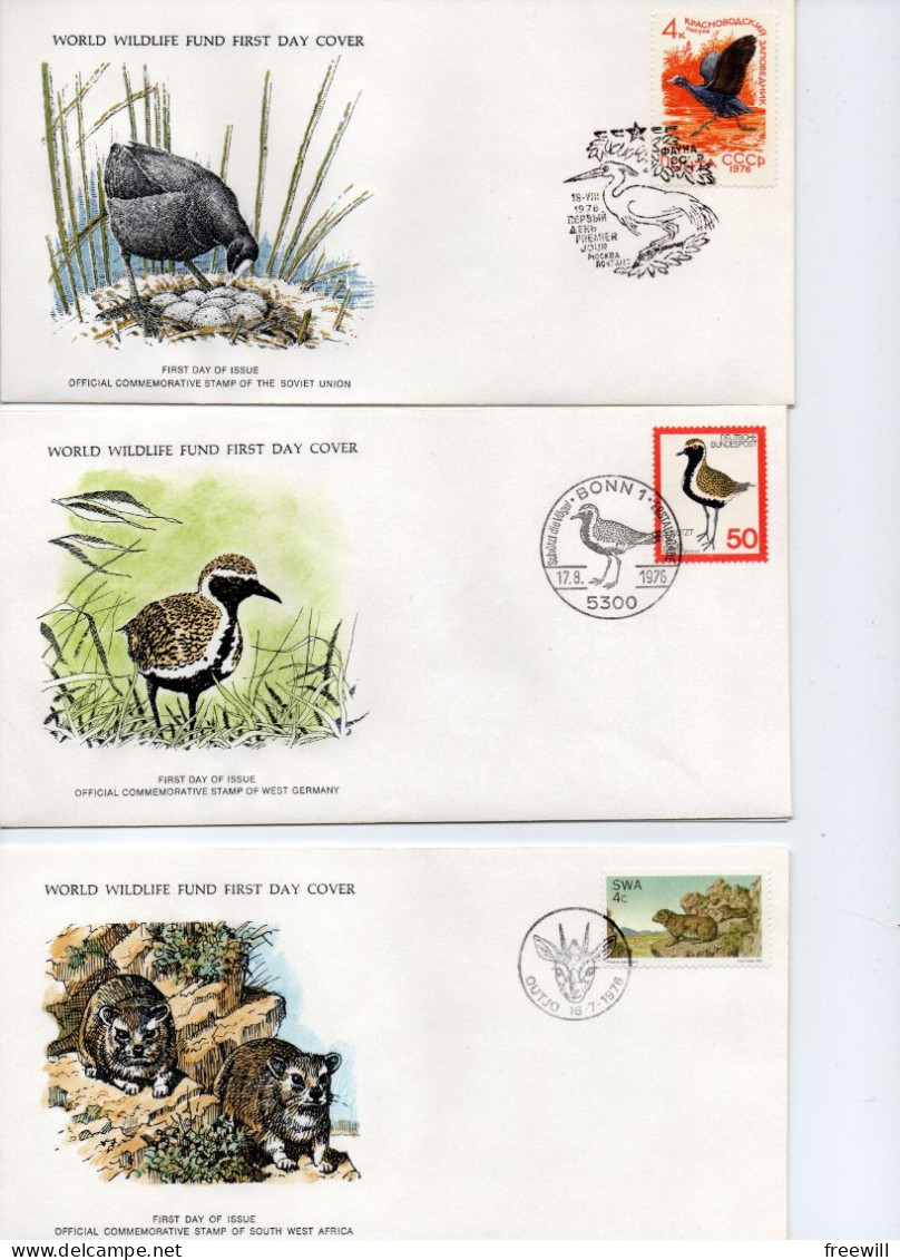 World Wildlife fund XXX 1978-1979 FDC