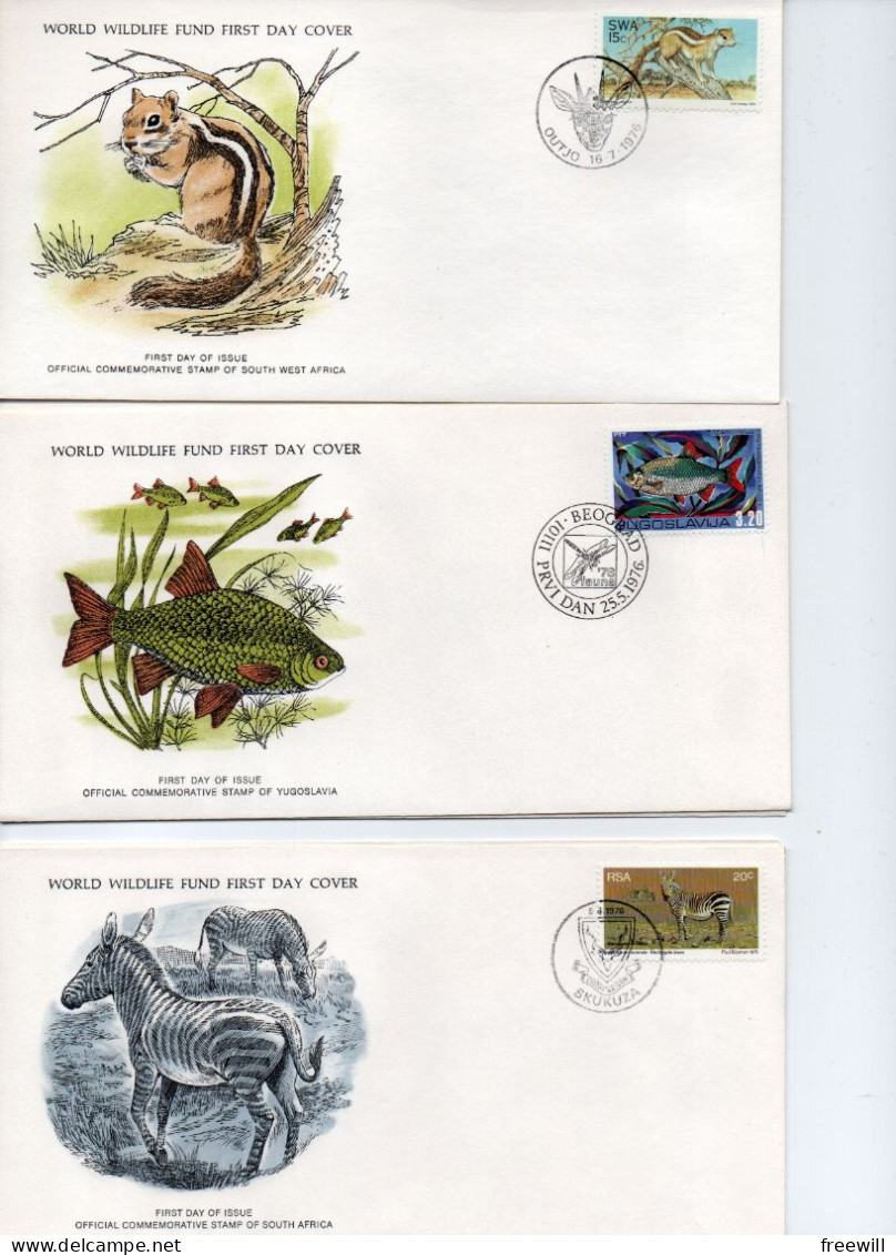 World Wildlife fund XXX 1978-1979 FDC