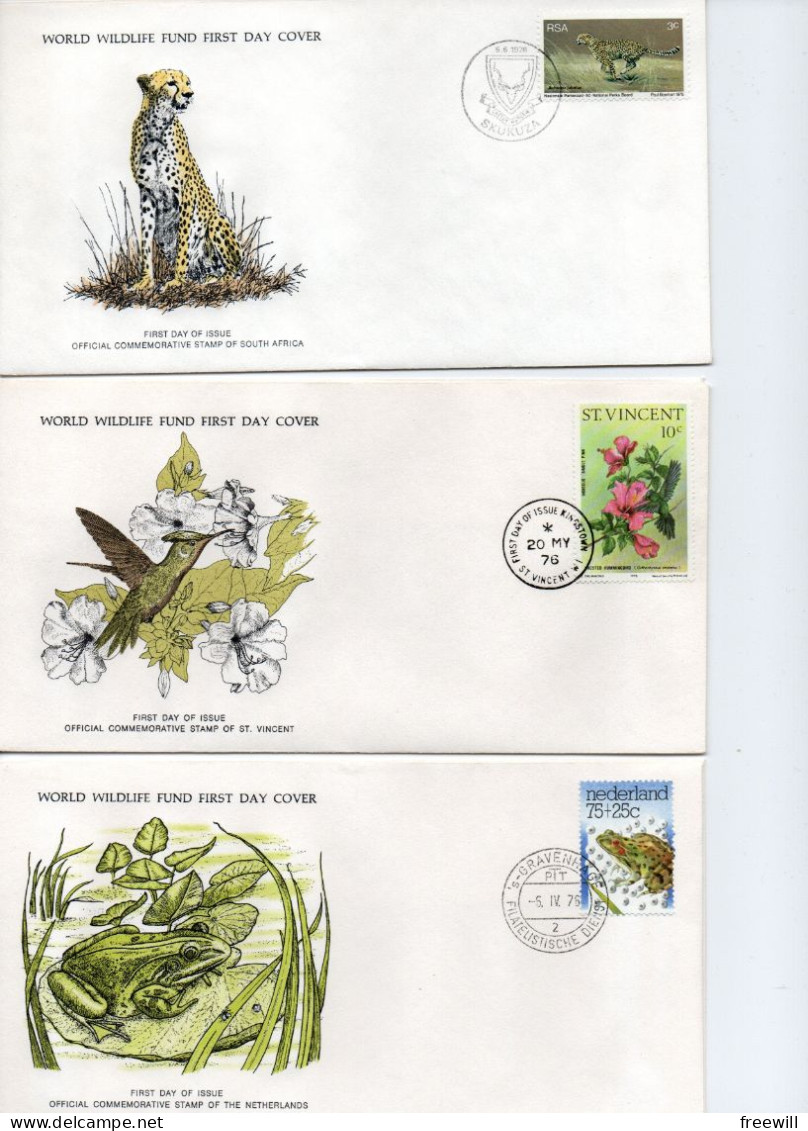 World Wildlife fund XXX 1978-1979 FDC