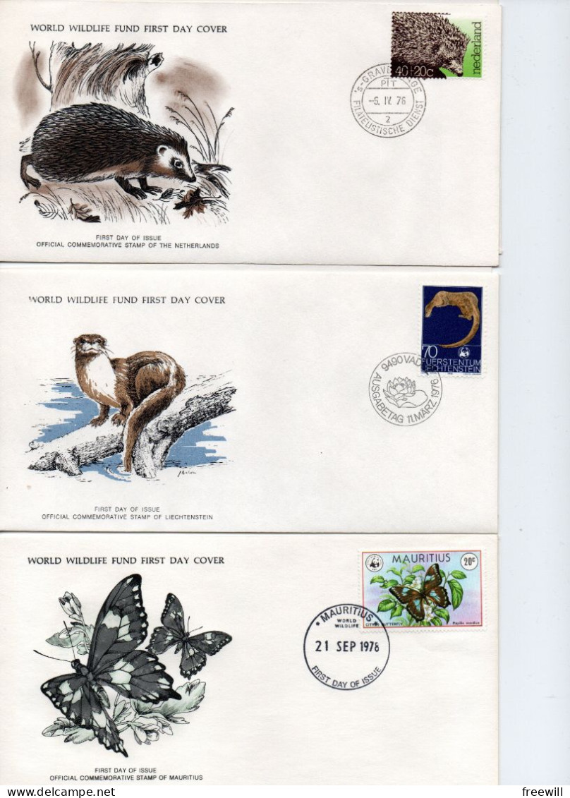 World Wildlife fund XXX 1978-1979 FDC