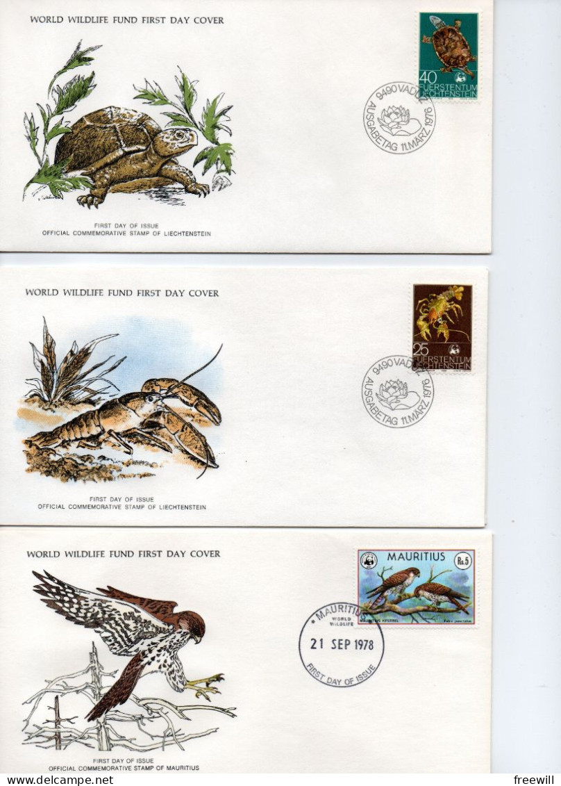 World Wildlife fund XXX 1978-1979 FDC