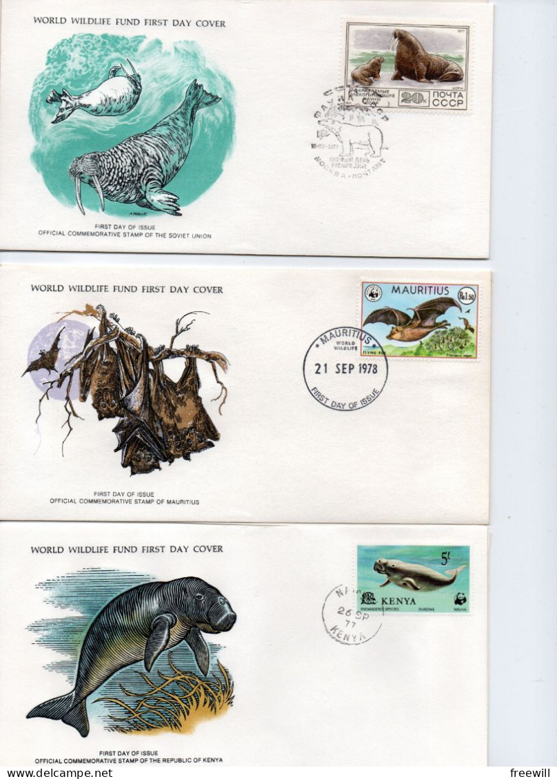 World Wildlife fund XXX 1978-1979 FDC