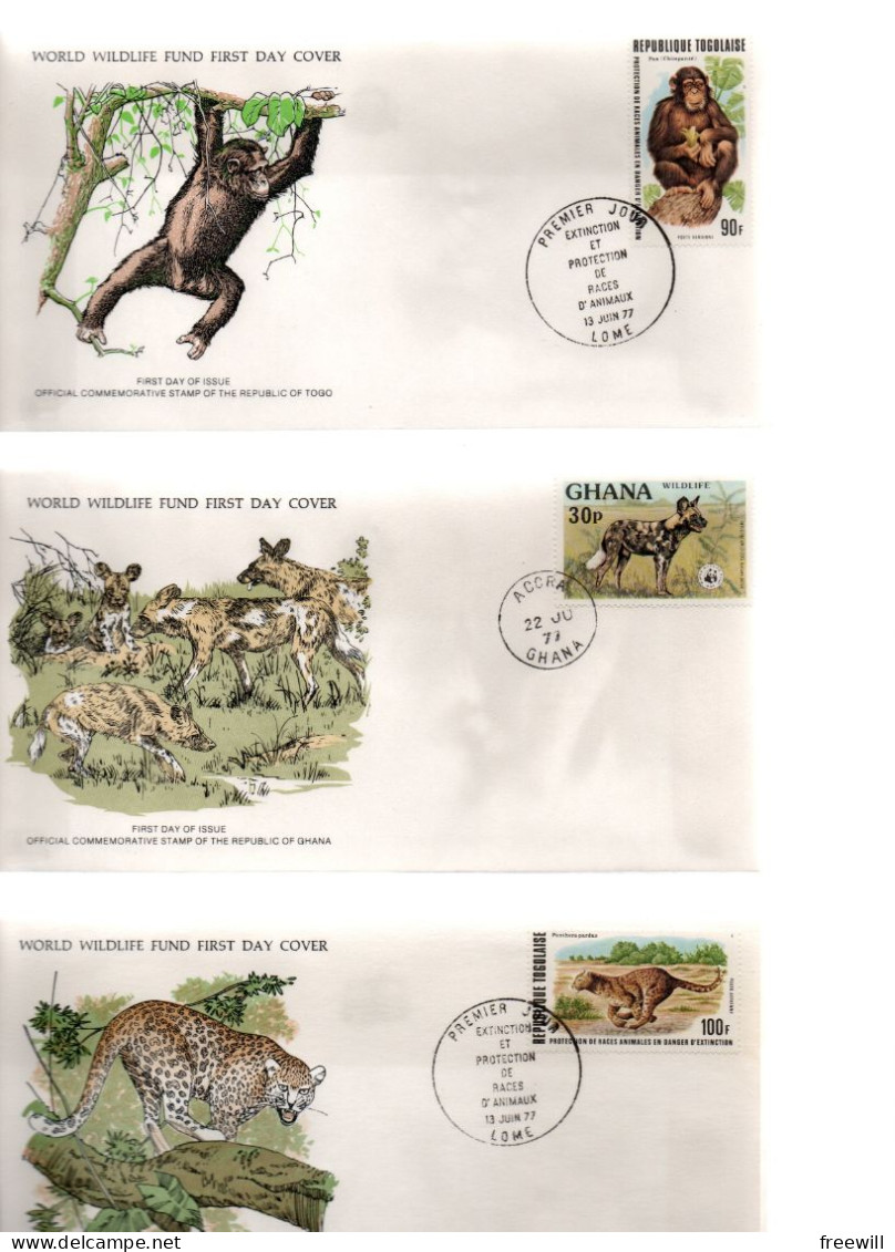 World Wildlife fund XXX 1978-1979 FDC