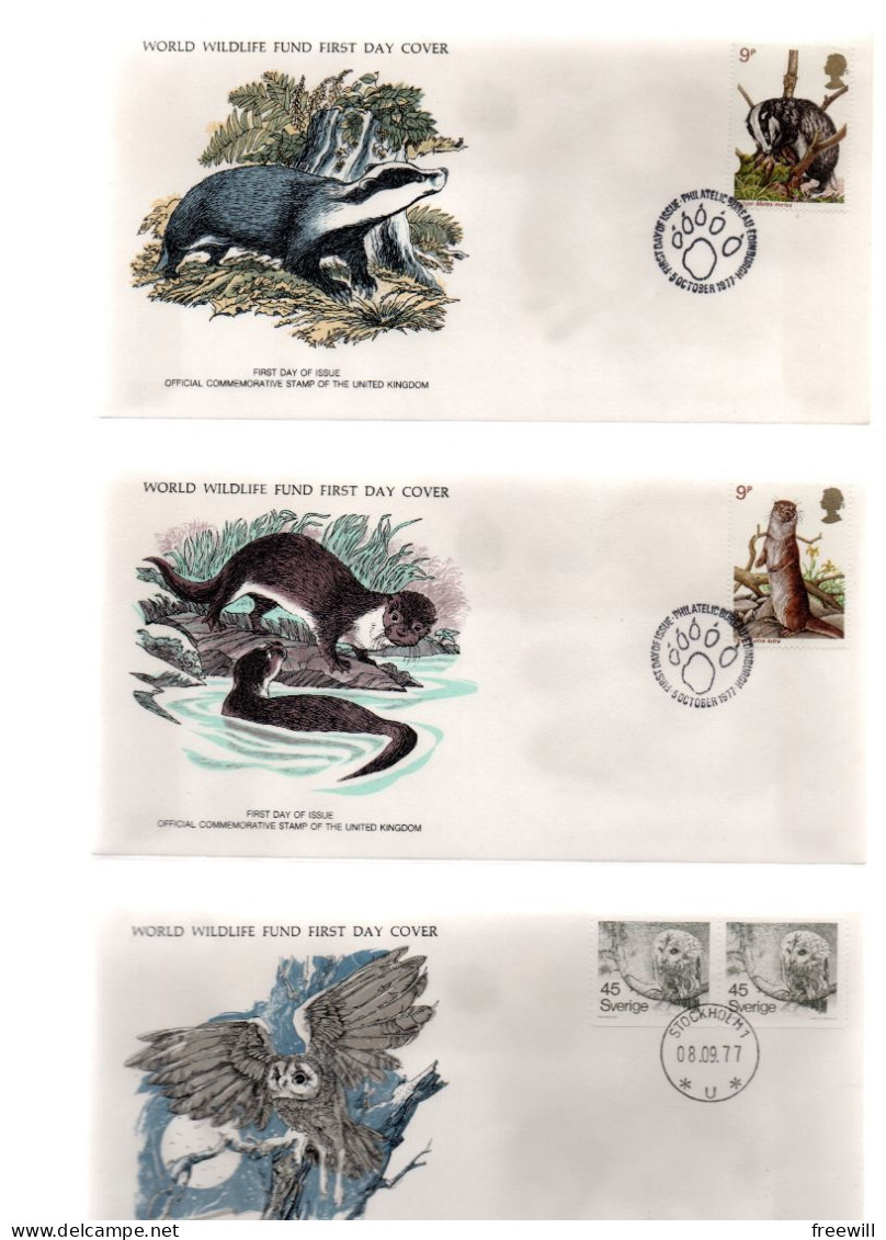 World Wildlife fund XXX 1978-1979 FDC