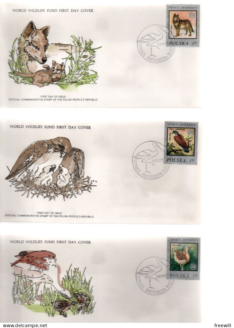 World Wildlife fund XXX 1978-1979 FDC