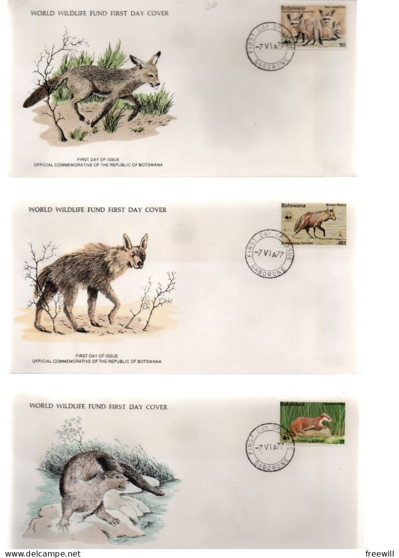 World Wildlife fund XXX 1978-1979 FDC