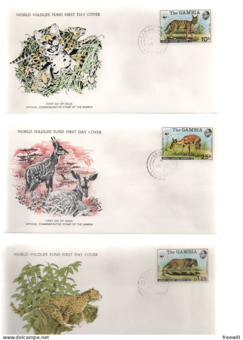 World Wildlife fund XXX 1978-1979 FDC