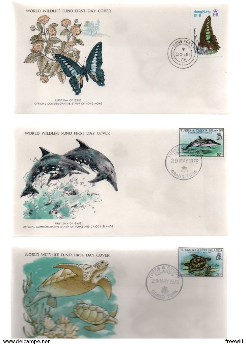 World Wildlife fund XXX 1978-1979 FDC